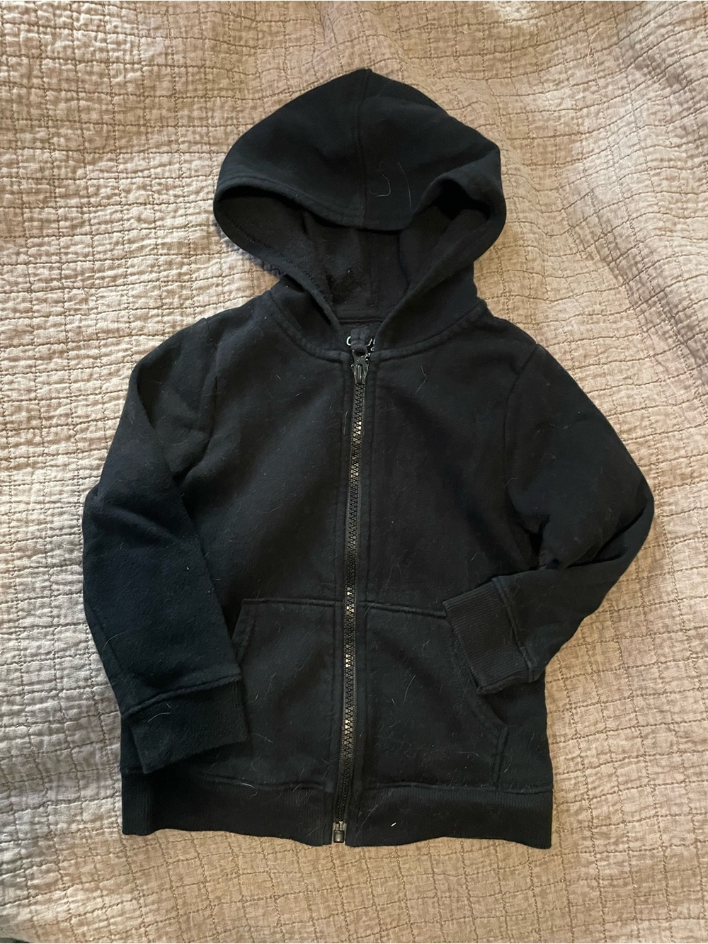 Cat & Jack Black Full-Zip Hoodie for Kids